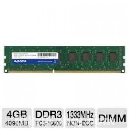 Adata Desktop RAM 4GB, DDR3 1333 MHz